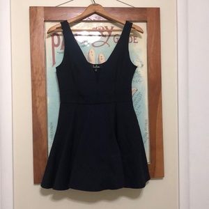 LULUS mini circle skirt dress